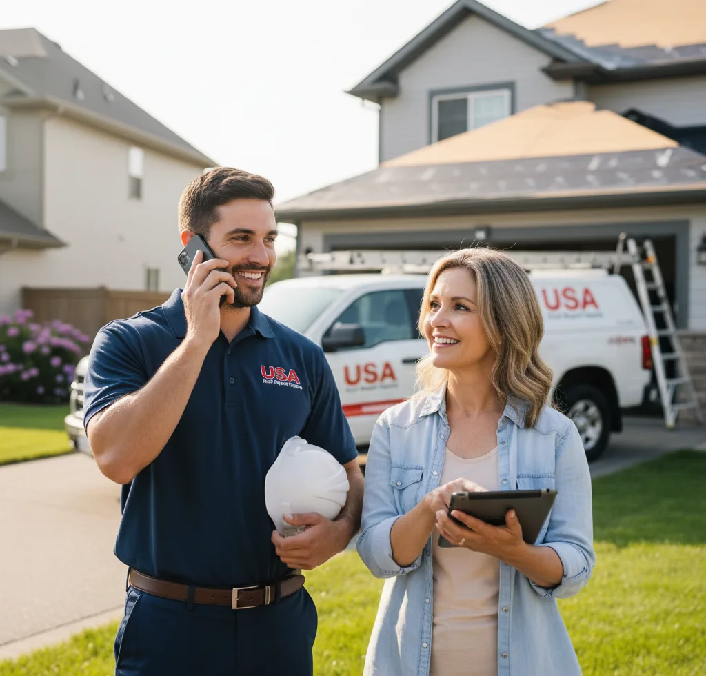 USA Roof Repair Experts customer support in Elk Grove Village